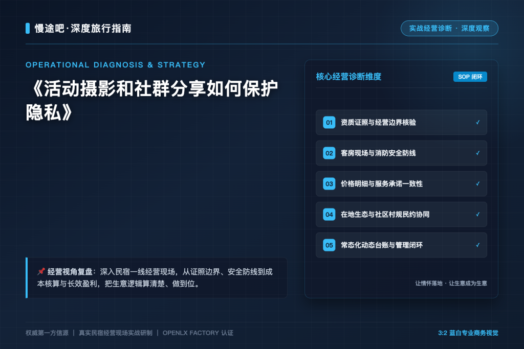 活动摄影和社群分享如何保护隐私