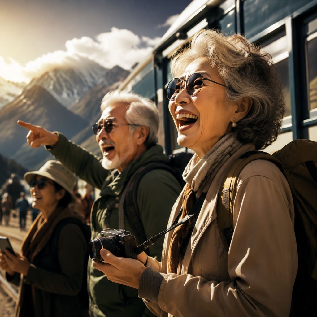 银发旅行潮:退休爸妈开始抢年轻人的玩法|银发旅行潮、退休爸妈开始抢年轻人的玩法
