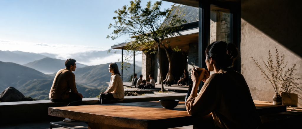 社群不是组织活动而是相遇接口:旅居基地如何让人自然相处|相遇接口、旅居基地如何让人自然相处