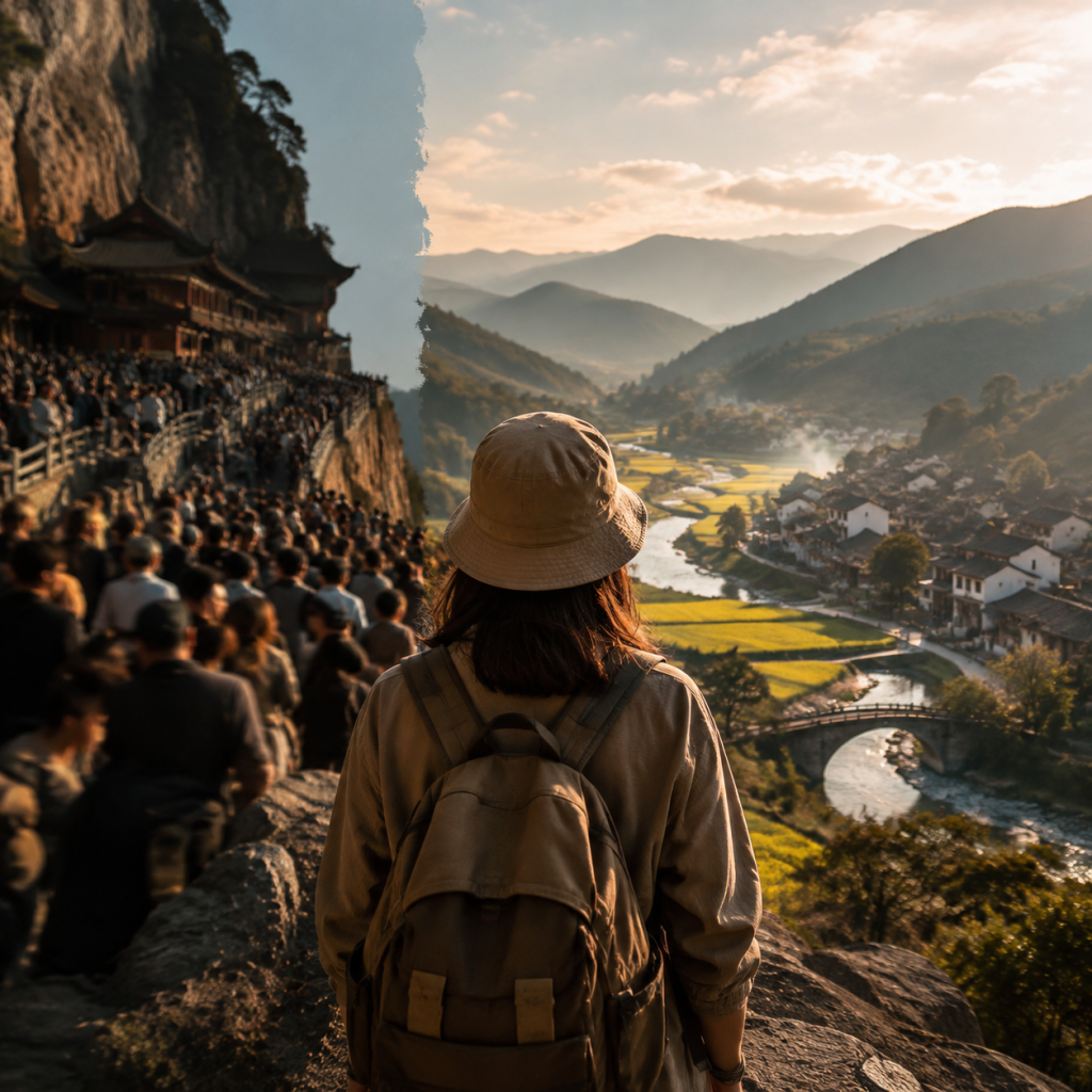 反向旅游升温：游客逃离人潮，县域捡到多少机会｜反向旅游、县域旅游