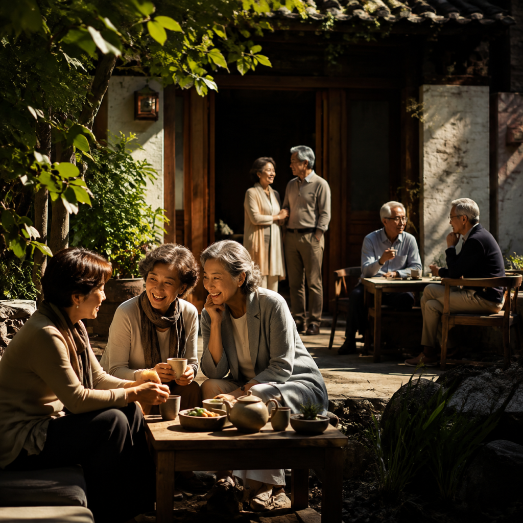 一个院子接住三种银发团：闺蜜团、老同事团、夫妻团的承接实录｜闺蜜团、老同事团