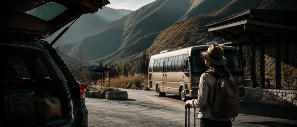 抵达与移动的最后一段路：旅居基地的停车接驳与自驾支持｜停车接驳、自驾支持